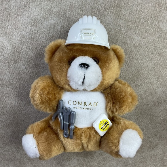 Conrad Bear Hong Kong Hotel Stuffed Animals Teddy  Memorabilia Lot Of 2‎ - Picture 3 of 10